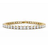 18K Gold Diamond Tennis Bracelet 9 carats
