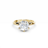2 Carat Round Diamond Engagement Ring