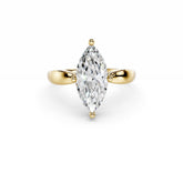 3 Carat Marquise Diamond Engagement Ring 18K Gold