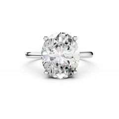 5 Carat Oval Diamond Engagement Ring