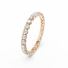 Eternity Diamond Wedding Ring - 2mm Diamonds - 1 Carat