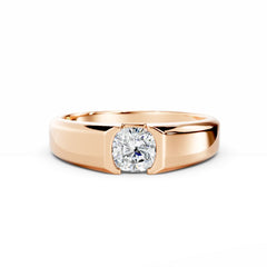 Men 0.50 Carat Cushion Cut Diamond Engagement Ring