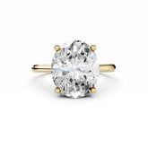 5 Carat Oval Diamond Engagement Ring
