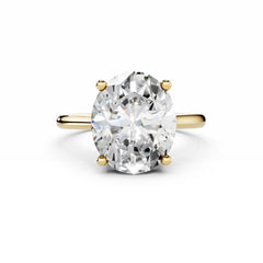 5 Carat Oval Diamond Engagement Ring