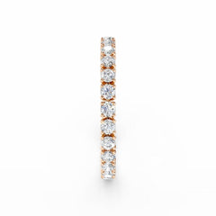 Eternity Diamond Wedding Ring - 2mm Diamonds - 1 Carat