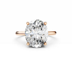 5 Carat Oval Diamond Engagement Ring
