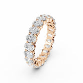 Eternity Diamond Ring - Oval Diamonds - 2.5 Carat