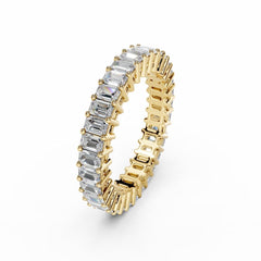 Emerald Cut Diamond Eternity Ring - 3x2 Emerald Diamonds - 2.25 Carat