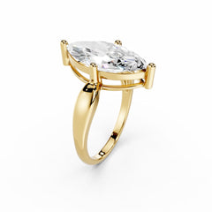 5 Carat Marquise Diamond Engagement Ring
