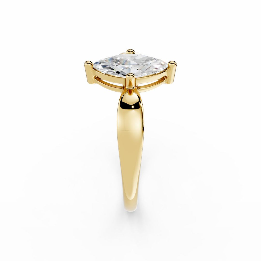 1 Carat Marquise Diamond Ring Dubai