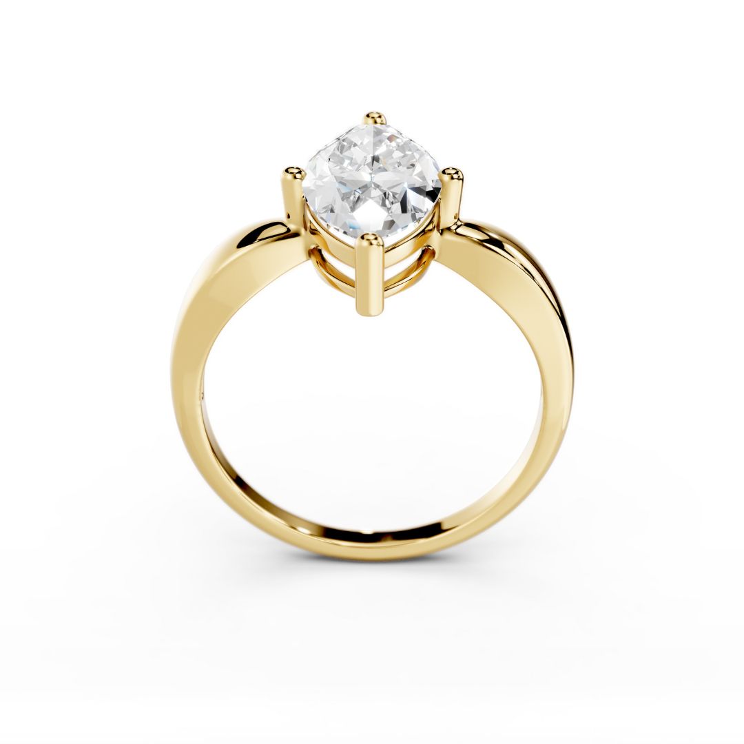 3 Carat Marquise Diamond Gold Ring Dubai