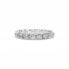 Eternity Diamond Ring -3.5MM Round Diamonds - 2.90 Carat
