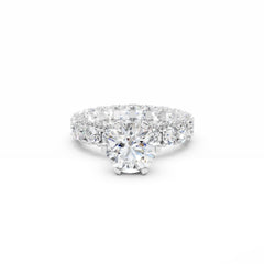2 Carat Round Diamond Eternity Engagement Ring