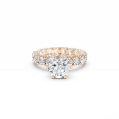 2 Carat Round Diamond Eternity Engagement Ring