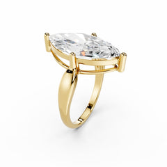 8 Carat Marquise Diamond Engagement Ring