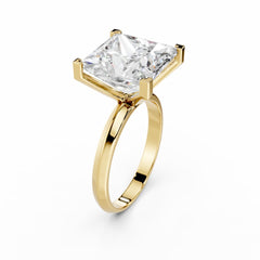 5 Carat Princess Cut Diamond Engagement Ring